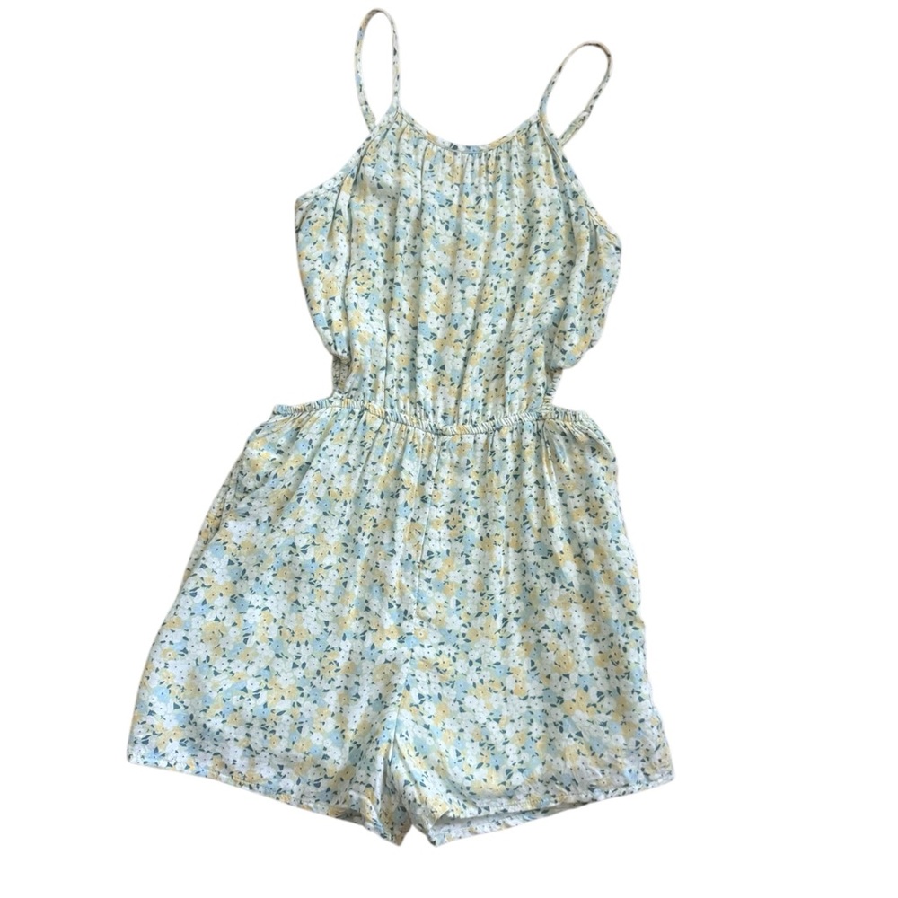 Floral Print Romper